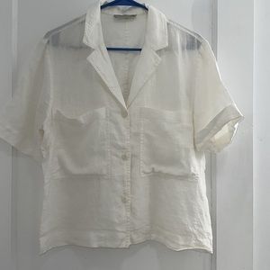 Everlane Linen Work Wear Shirt (never worn)